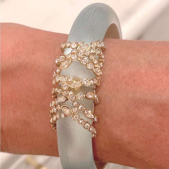 Alexis Bittar clasp cuff bracelet - Picture 1 of 10